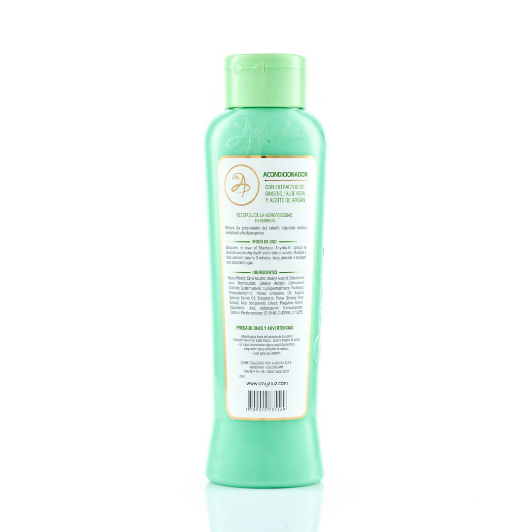 ACONDICIONADOR ANYELUZ DE ARGÁN Y ALOE VERA