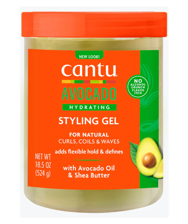 Gel Hidratante para Peinado de Aguacate Cantu 18.5oz
