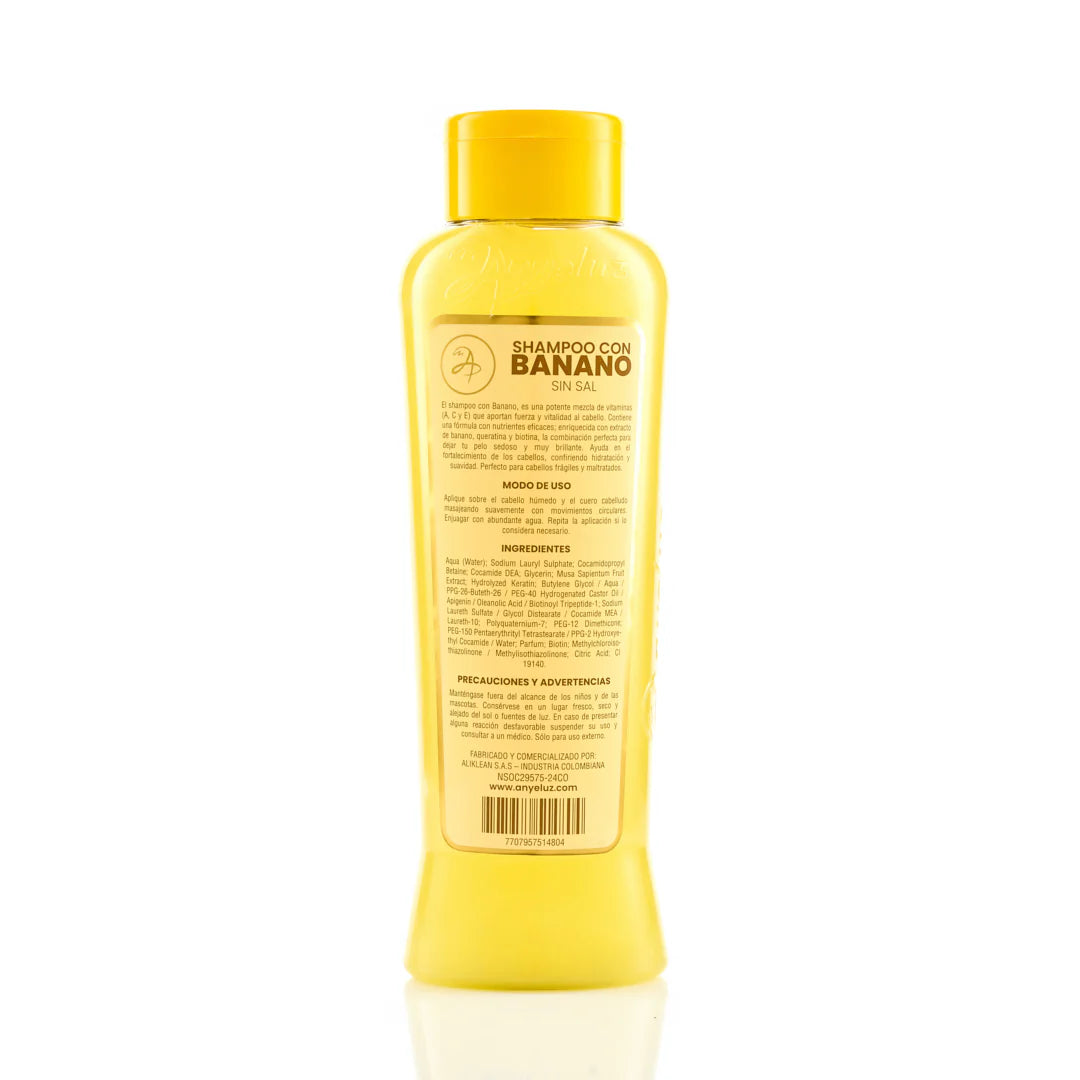 SHAMPOO CON BANANO ANYELUZ