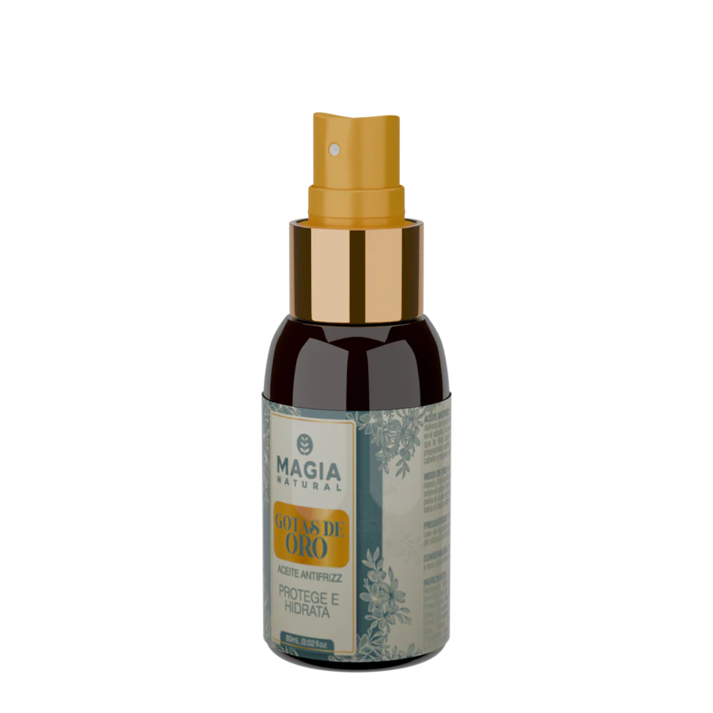Serum Antifrizz y Protector Ambiental Gotas de Oro
