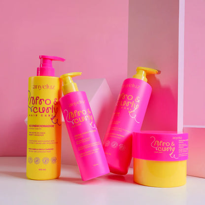 CREMA PARA PEINAR HIDRATANTE AFRO & CURLY