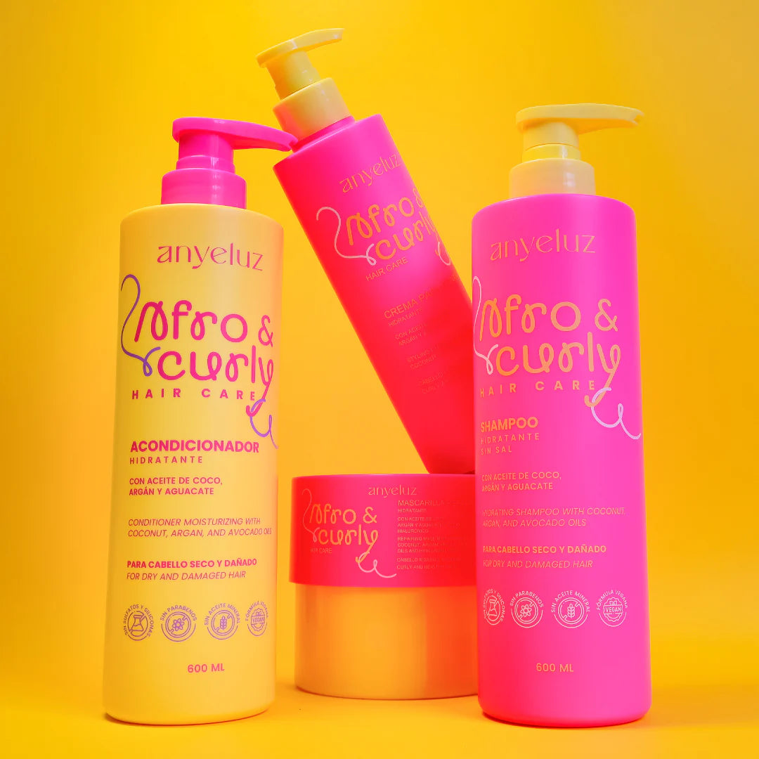 SHAMPOO HIDRATANTE AFRO & CURLY