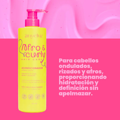 ACONDICIONADOR HIDRATANTE AFRO & CURLY