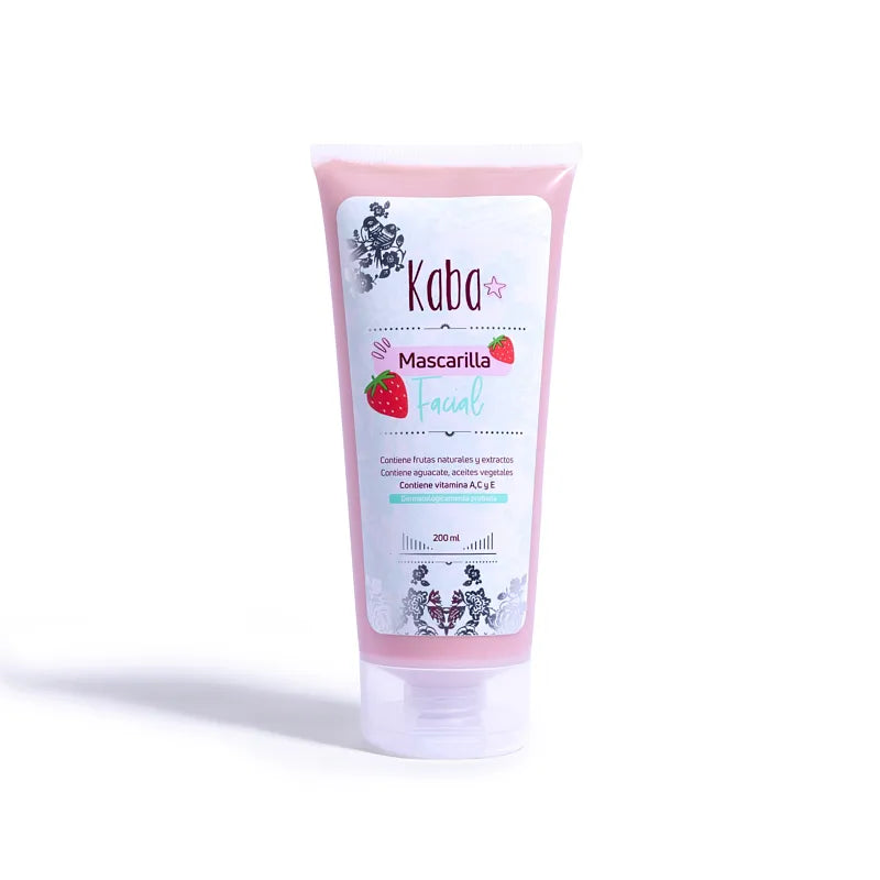Mascarilla Facial de Frutos Rojos Kaba 200 mL