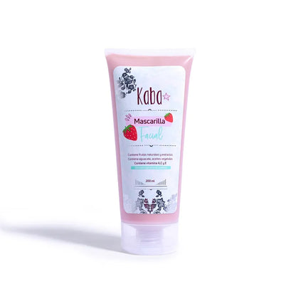 Mascarilla Facial de Frutos Rojos Kaba 200 mL