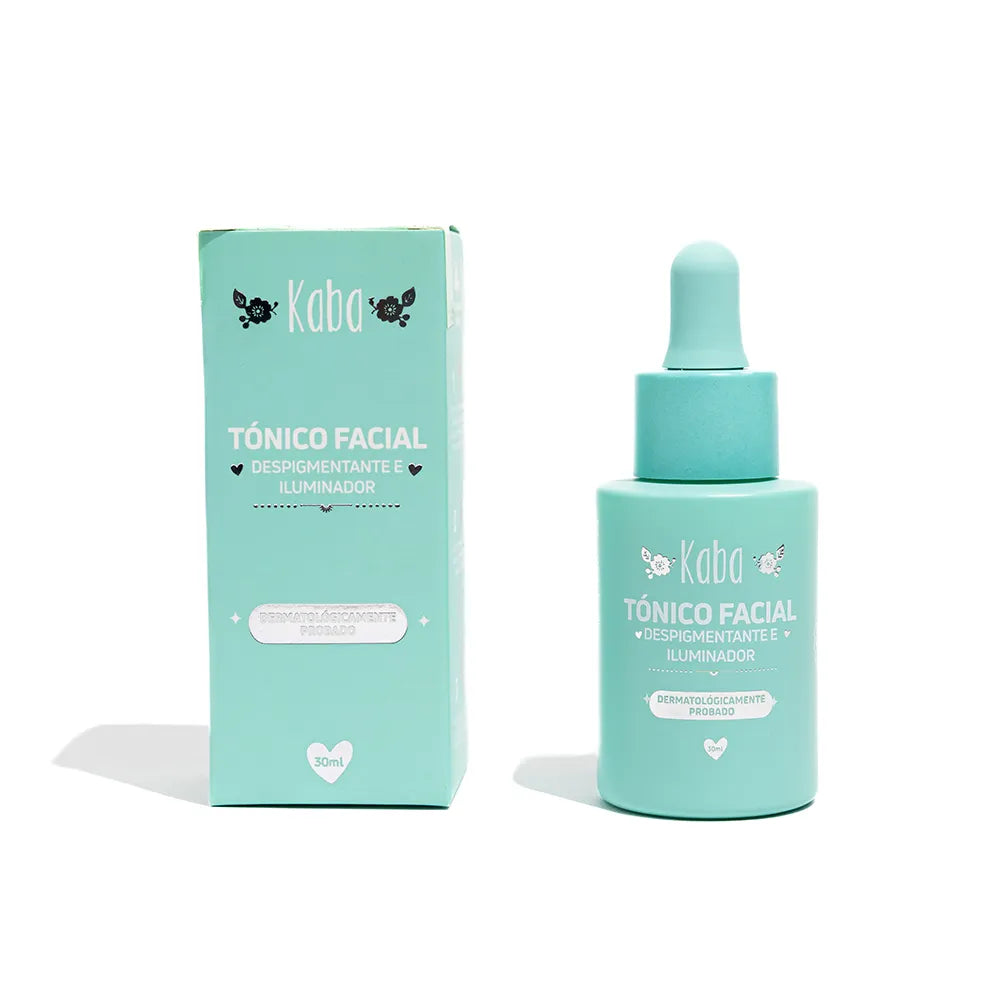 Tónico Facial Despigmentante e Iluminador Kaba 30 mL