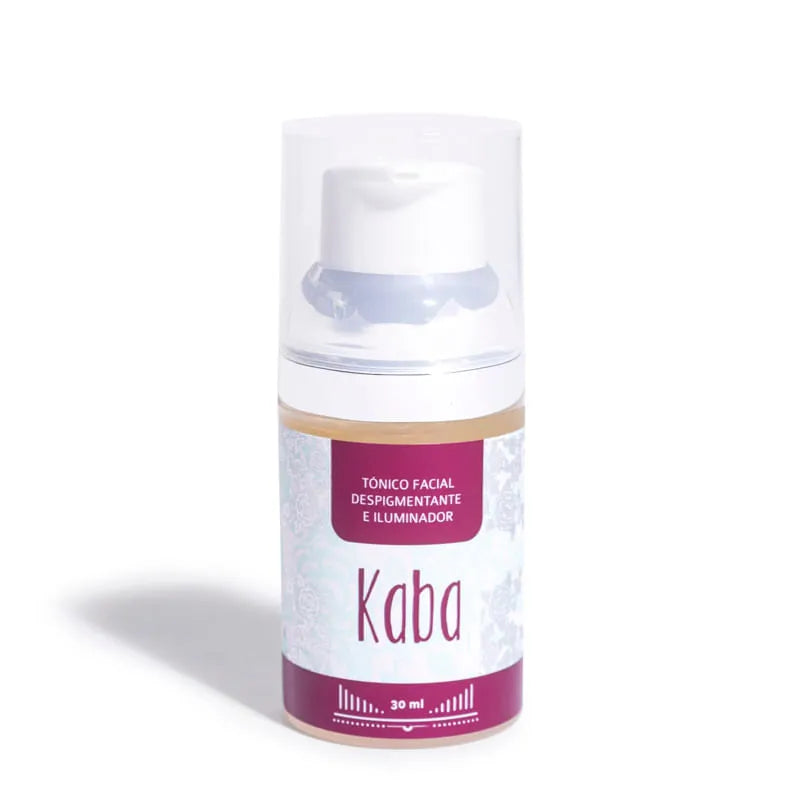 Tónico Facial Despigmentante e Iluminador Kaba 30 mL