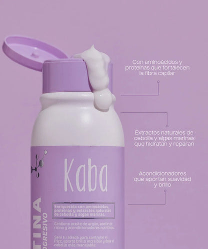 Keratina Alisador Progresivo Kaba