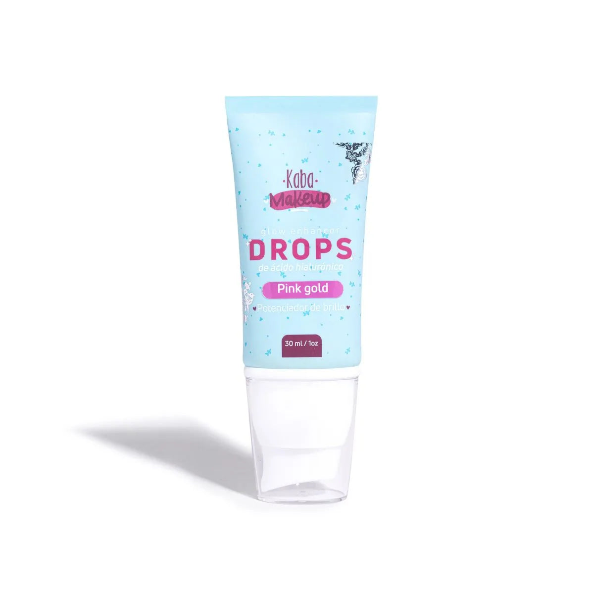 Drops Potenciador de Brillo Kaba Makeup 30 mL/1 Oz Pink Gold
