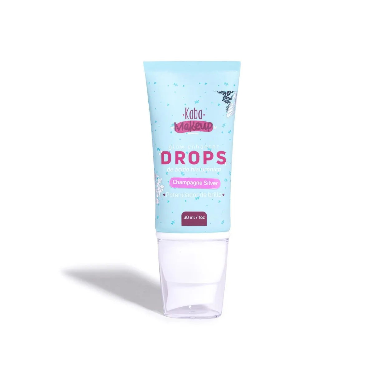 Drops Potenciador de Brillo Kaba Makeup 30 mL/1 Oz Pink Gold
