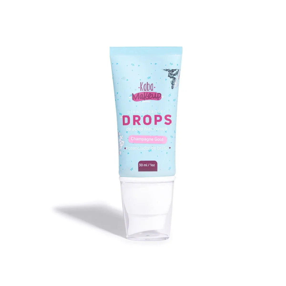 Drops Potenciador de Brillo Kaba Makeup 30 mL/1 Oz Pink Gold