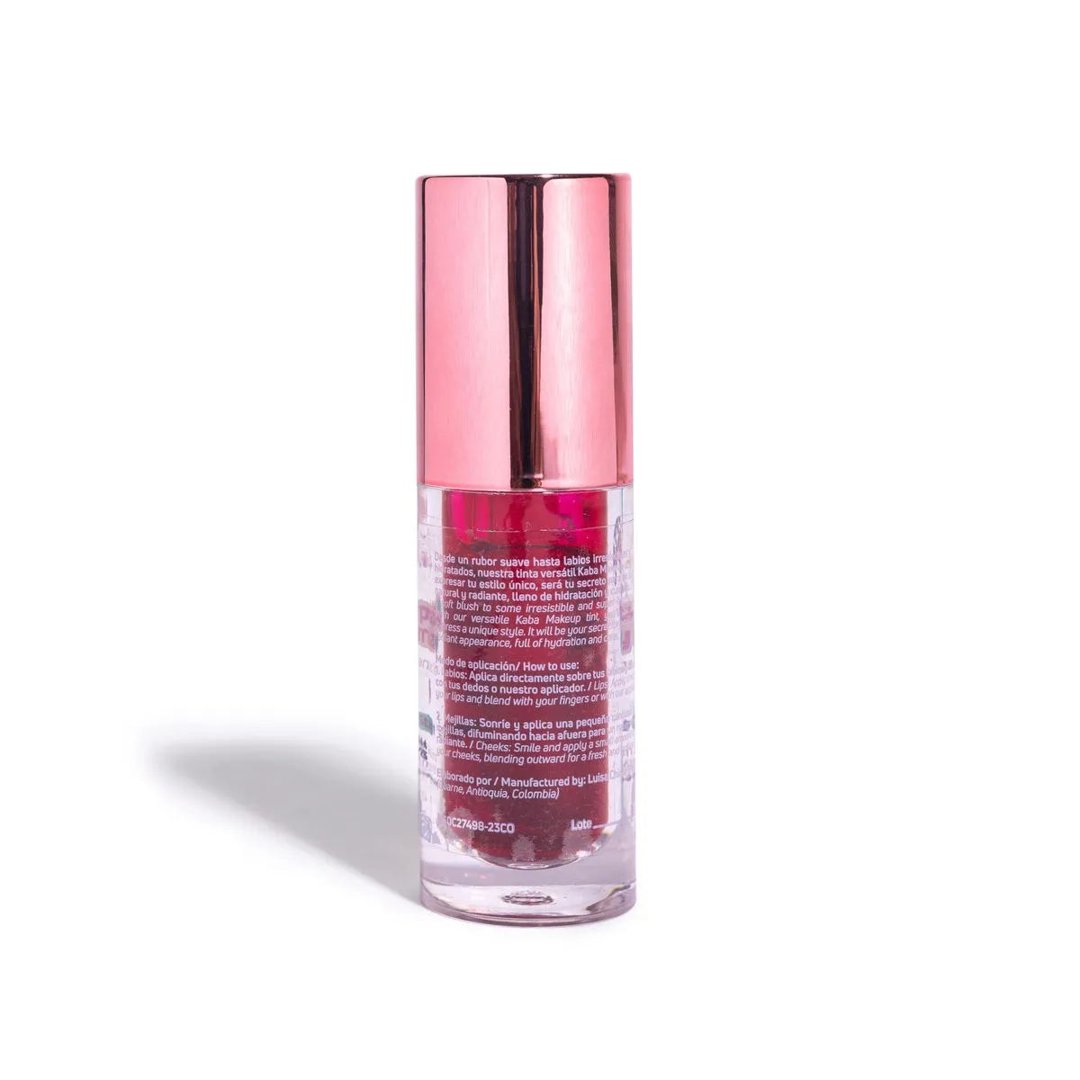 Tinta para Labios y Mejillas Strawberry Kaba Makeup 5 mL