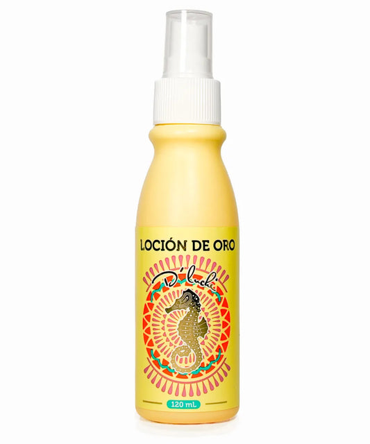 Loción de Oro - Aclarante de Vello Corporal D'Luchi