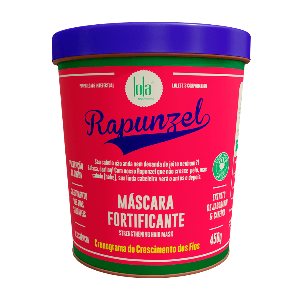 Mascarilla Fortalecedora Lola Cosmetics Rapunzel 450 gr
