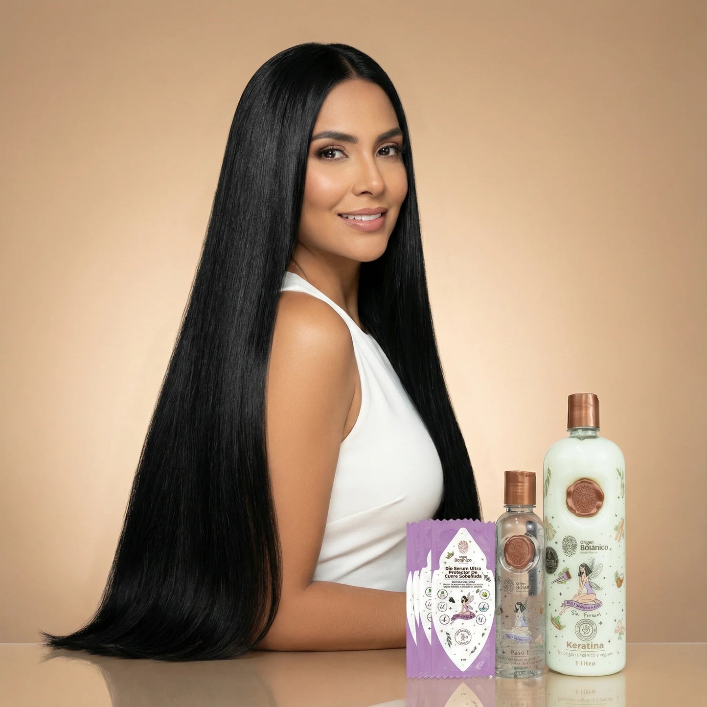 Kit de keratina evolución 1 Litro - 8 personas (grande)