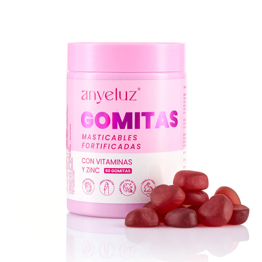 GOMITAS DE BIOTINA FORTIFICADAS