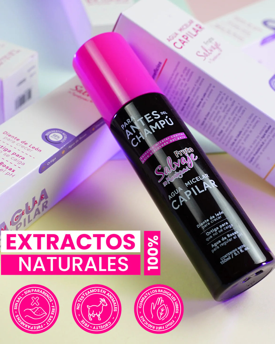 AGUA MICELAR CAPILAR 150 ML