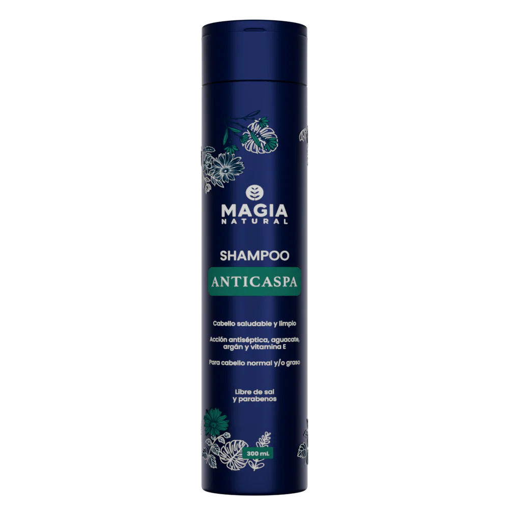 Shampoo Anticaspa y Purificante con Carbón Activado