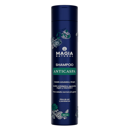 Shampoo Anticaspa y Purificante con Carbón Activado