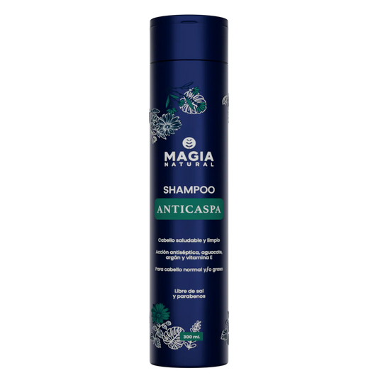 Shampoo Anticaspa y Purificante con Carbón Activado