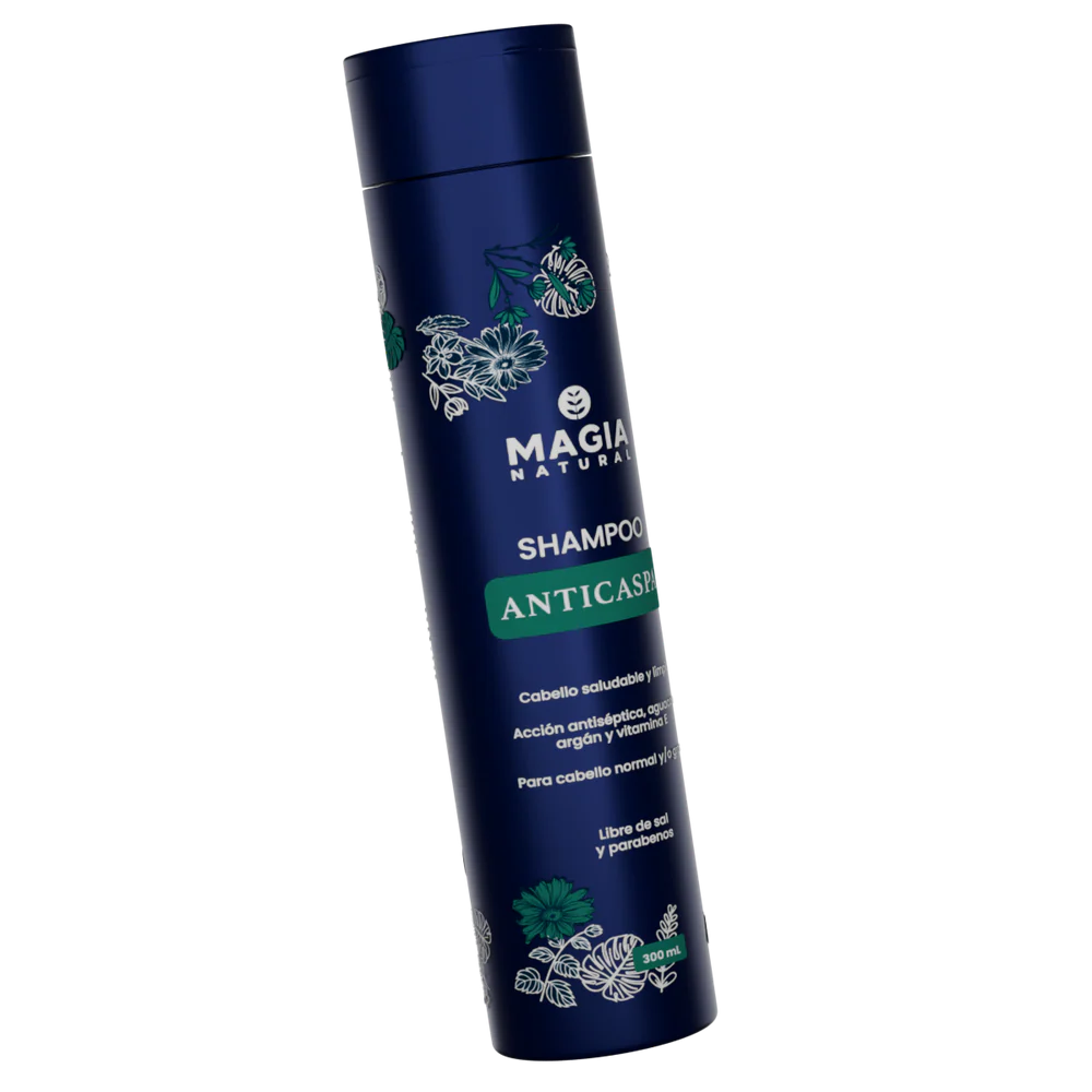 Shampoo Anticaspa y Purificante con Carbón Activado