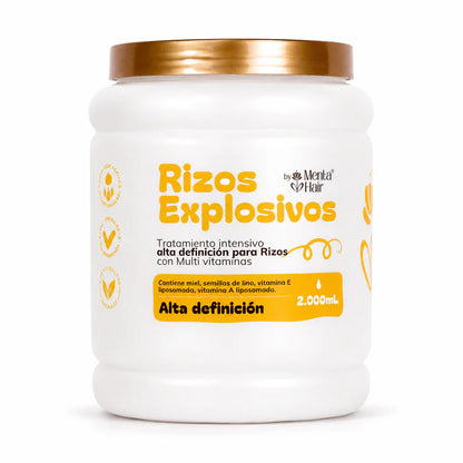 Tratamiento Capilar Rizos Explosivos X 2.000ml