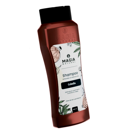 Shampoo Antigrasa y Anticaída con Cebolla y Cannabis