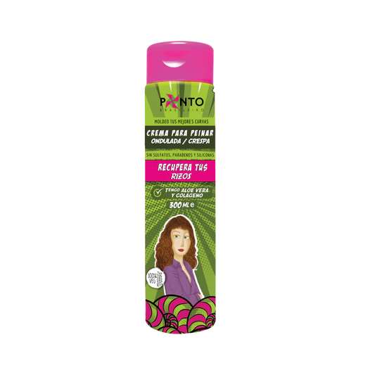 Crema Para Peinar, Ondulada /Crespa - 300ml