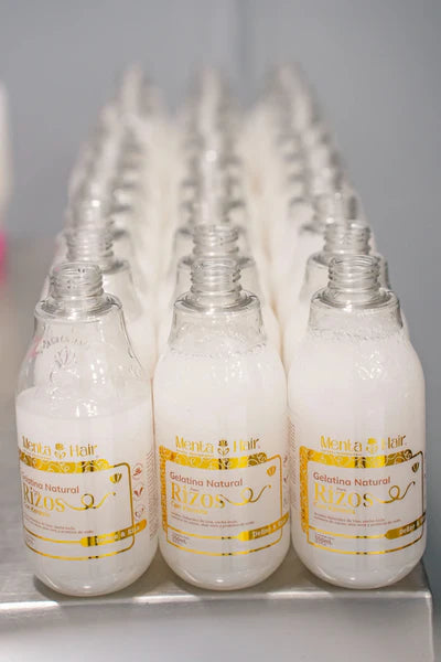 Gelatina Natural Para rizos Con Keravis X 550ml