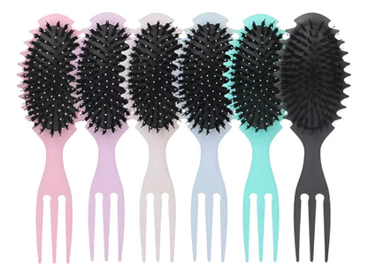 CEPILLO CURLY MASTER OVALADO CON PUNTAS