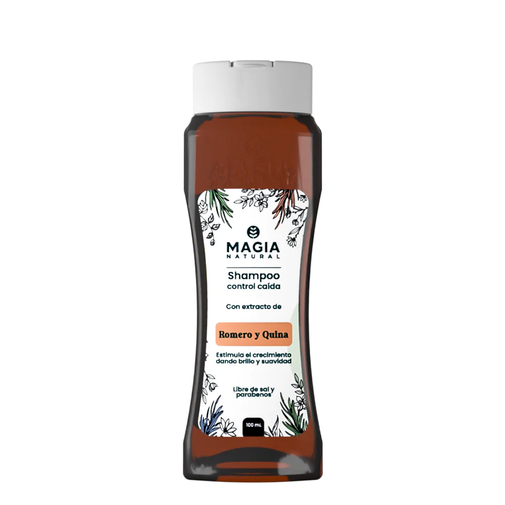 Shampoo Estimulante de Crecimiento con Romero y Quina