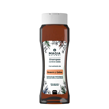 Shampoo Estimulante de Crecimiento con Romero y Quina