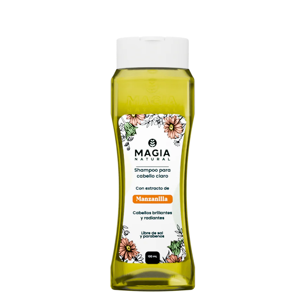 Shampoo Iluminador y Aclarante con Manzanilla y Miel