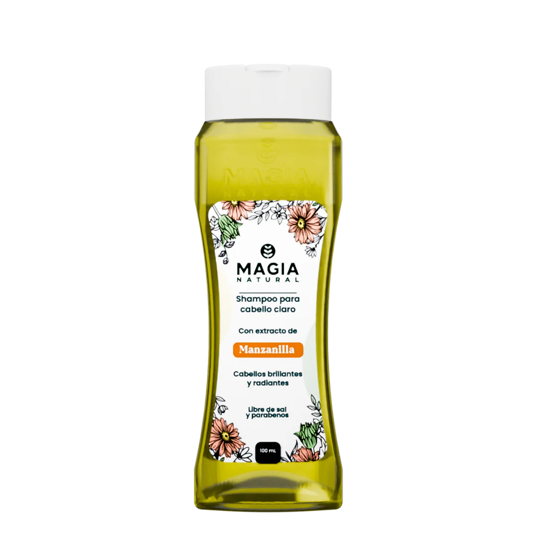 Shampoo Iluminador y Aclarante con Manzanilla y Miel