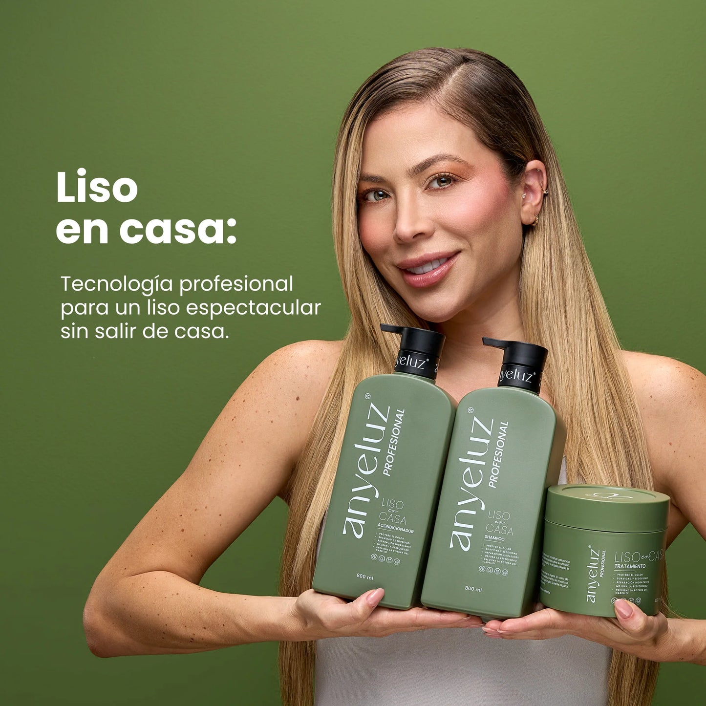 LÍNEA PROFESIONAL LISO EN CASA
