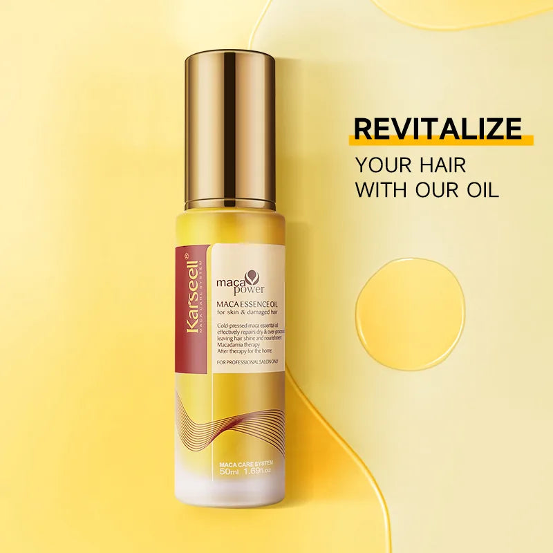 Aceite de argán marroquí Karseell para la curación del cabello