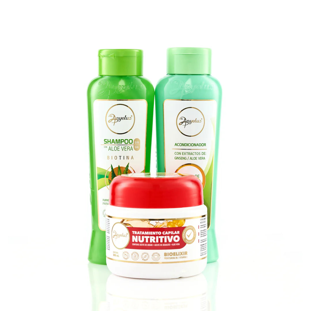 KIT CABELLO GRASO ANYELUZ