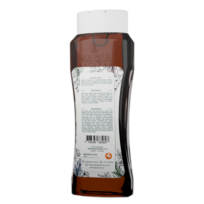Shampoo Estimulante de Crecimiento con Romero y Quina