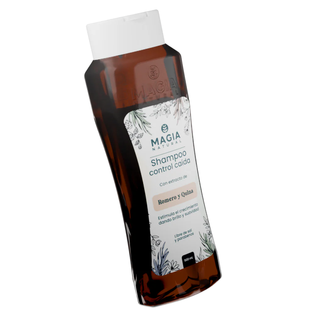 Shampoo Estimulante de Crecimiento con Romero y Quina