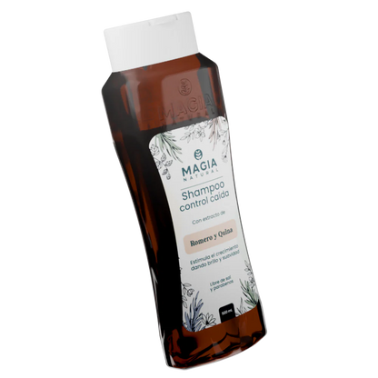 Shampoo Estimulante de Crecimiento con Romero y Quina