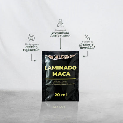 SACHET LAMINADO MACA 20 ML - Regeneración capilar