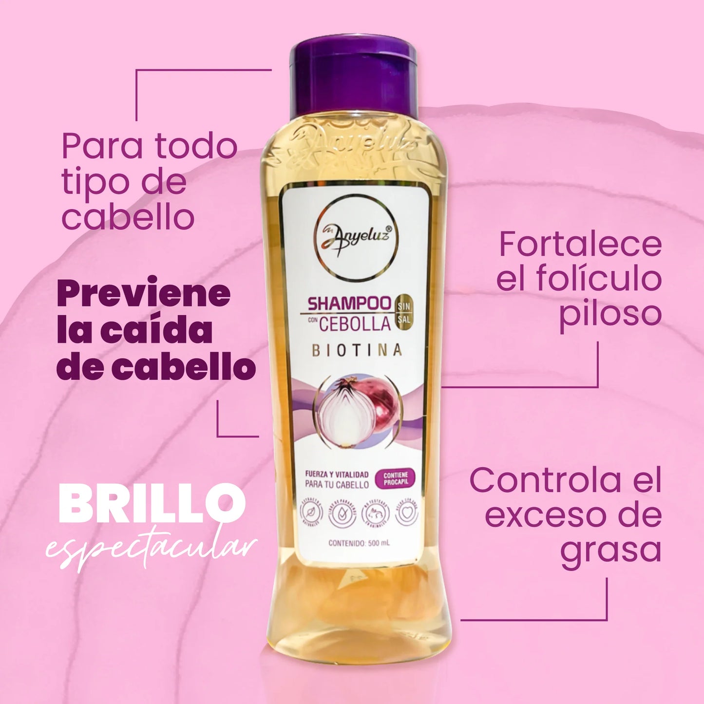 SHAMPOO CON CEBOLLA 100ML