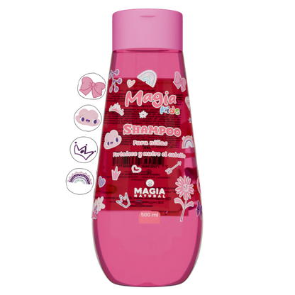 Shampoo para Niñas de Crecimiento con Arroz y Maracuyá