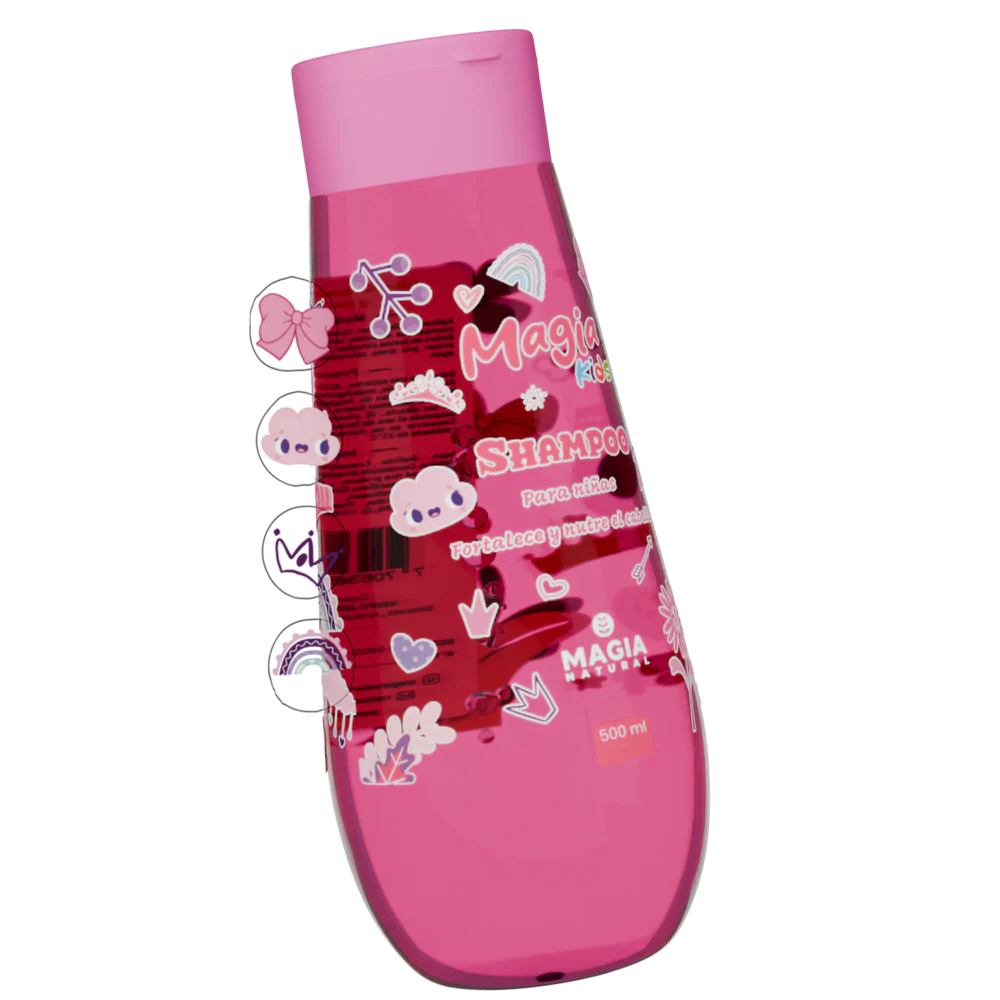 Shampoo para Niñas de Crecimiento con Arroz y Maracuyá