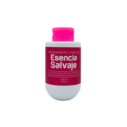 Tratamiento Capilar Esencia Salvaje Flor De Jamaica 500ml