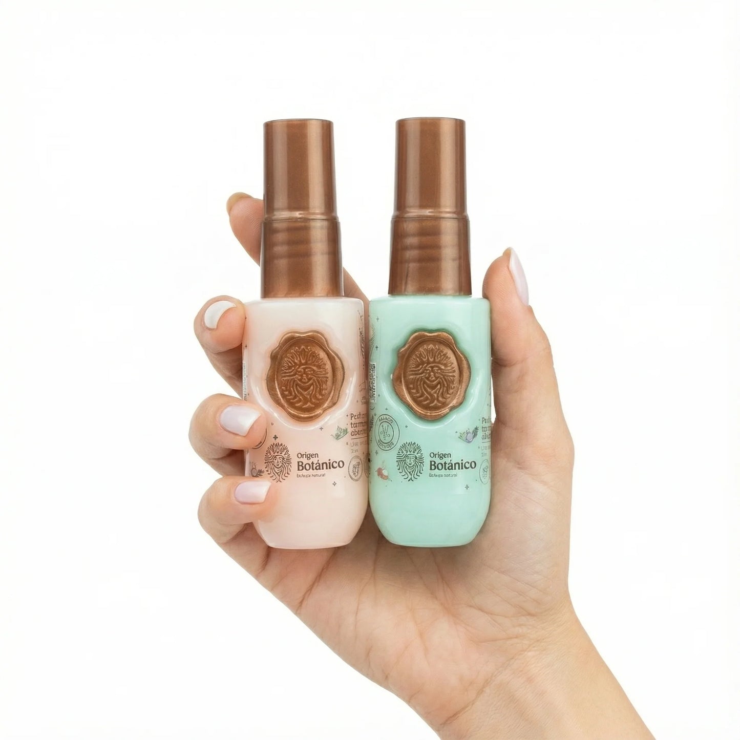 Mini dúo perfume termoprotector desenredante