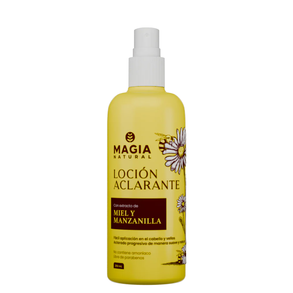 Loción Aclarante Progresiva con Manzanilla y Miel