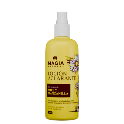 Loción Aclarante Progresiva con Manzanilla y Miel