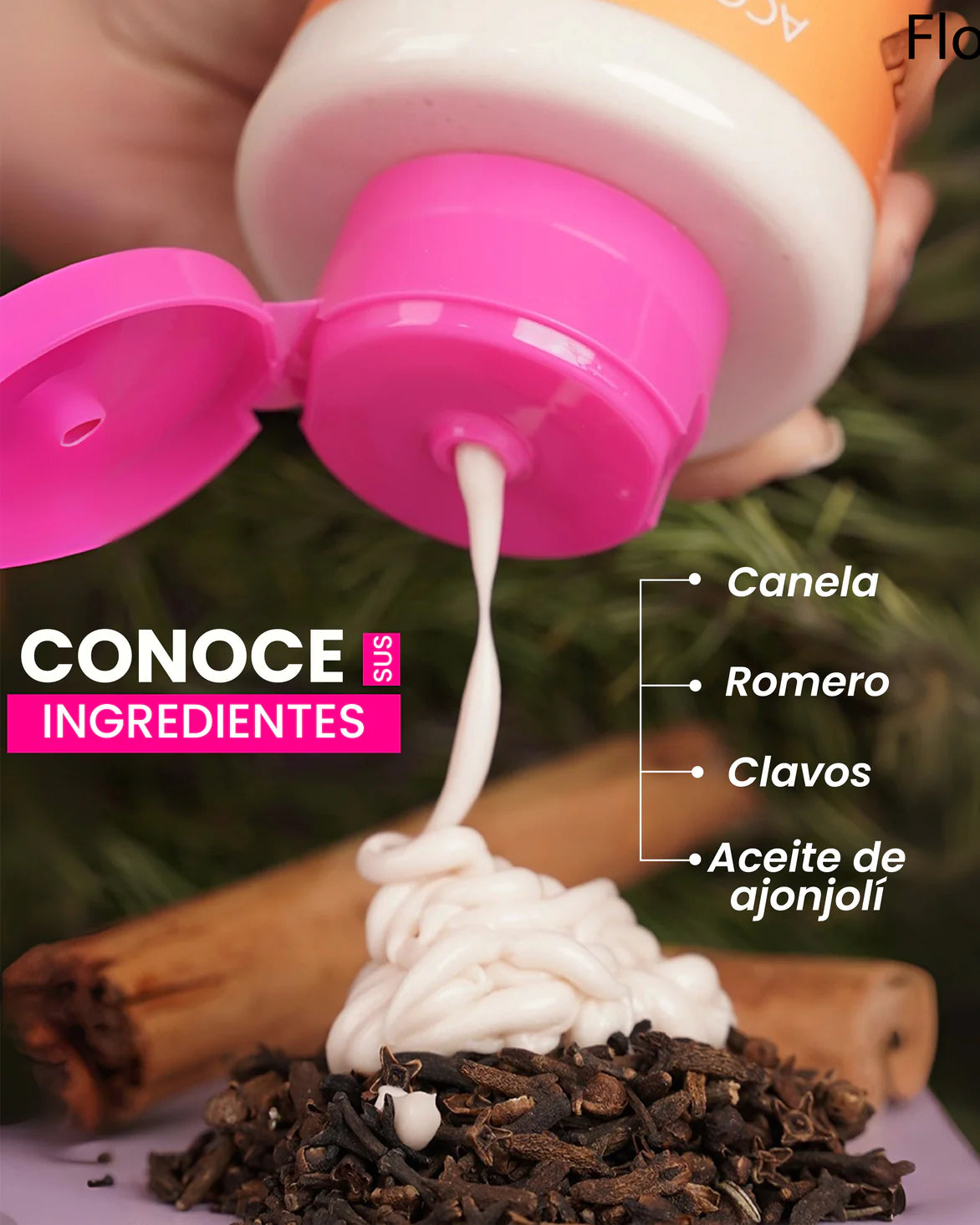 ACONDICIONADOR ESENCIA SALVAJE CANELA, ROMERO Y CLAVOS 500 ML