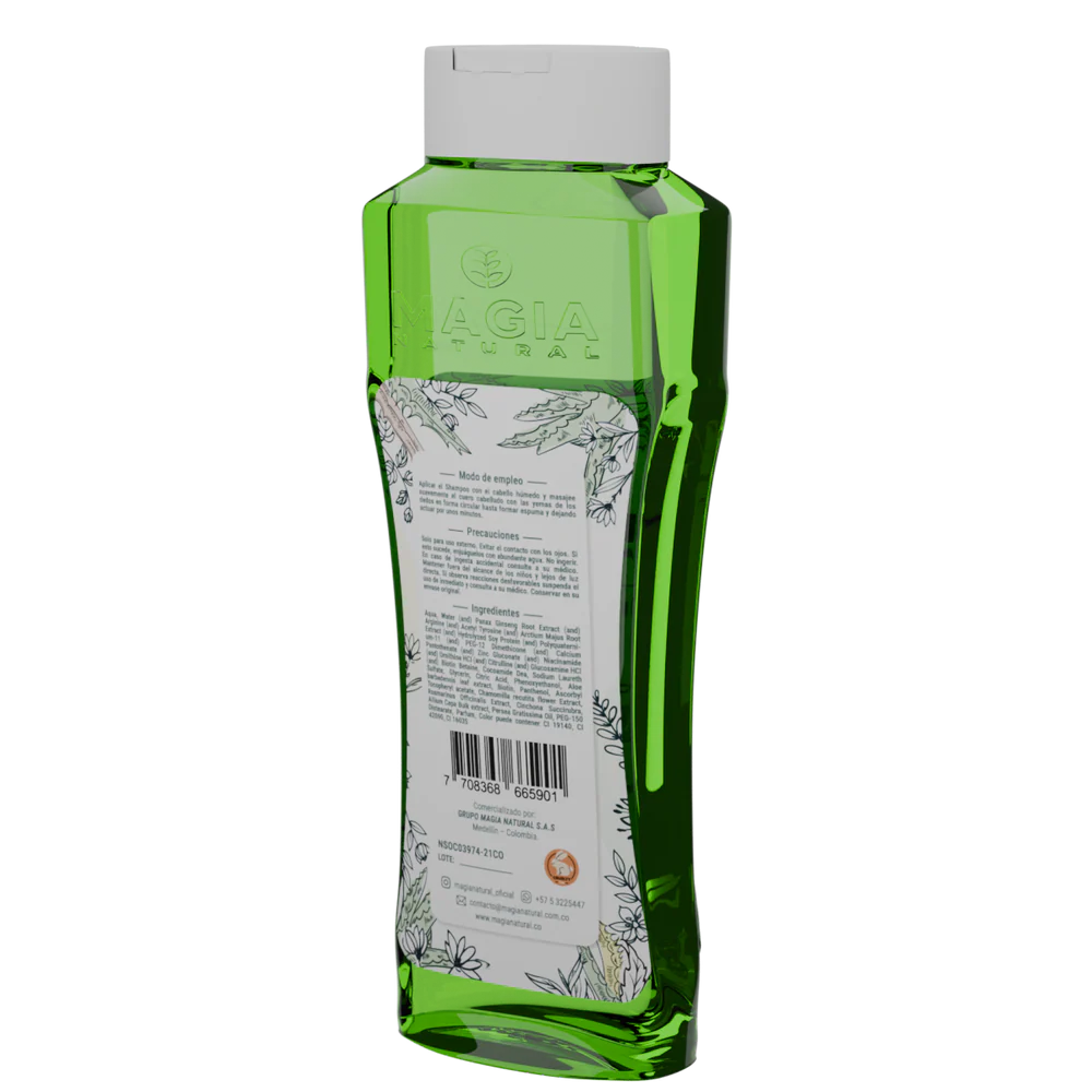 Shampoo Hidratante y Protector con Aloe Vera